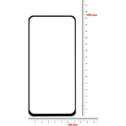Захисне скло BeCover для Realme 8 / 8 Pro Black (706684) - мініатюра 3