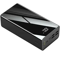 Повербанк 30000 мАг 4xUSB з цифровим дисплеєм та LED ліхтариком UFT PB-4U30