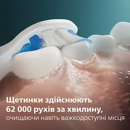 Електрична зубна щітка Philips Sonicare HX7406/02 серії 6100 біло-блакитна - мініатюра 5