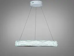 Сучасна LED-люстра Diasha MD3528/500CG шампань 51 Вт з пультом, 50 см - мініатюра 2