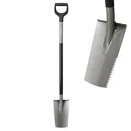 Лопата штикова з зубчастим лезом Fiskars Ergonomic S 123 см (1066714)