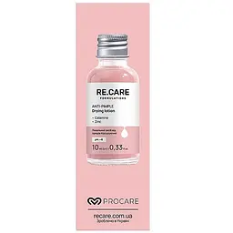 Локальний засіб від прищів підсушуючий Re.Care Anti-Pimple Drying Lotion 10 мл - мініатюра 2