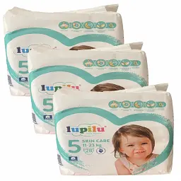 Підгузки Lupilu Skin Care 5 Junior (11-23 кг), 84 шт
