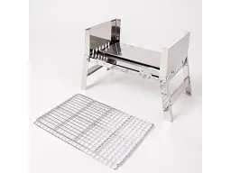 Гриль вугільний Bo-Camp Compact Delux Silver (8108360) - мініатюра 5
