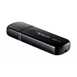 USB флеш накопичувач Apacer 64GB AH355 Black USB 3.0 (AP64GAH355B-1) - мініатюра 4