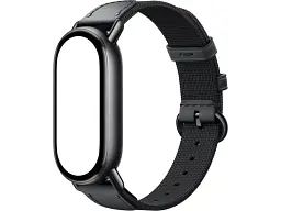 Ремінець Xiaomi до Band 10 Silk Knitted Strap Ebony BHR07Y9GL - мініатюра 3