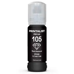 Чорнило PRINTALIST 105 для Epson L7160/7180 70г Black Pigment пігментне (PL105BP)