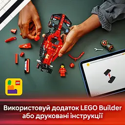 Конструктор LEGO Speed Champions Автомобіль для перегонів F1 Ferrari SF-24, 275 деталей (77242) - мініатюра 13