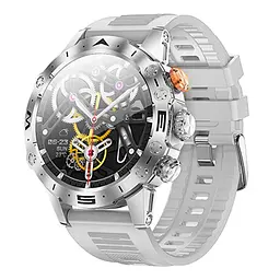 Cмарт-годинник Hoco Y20 38mm Smart sports watch (call version) сріблястий