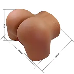 Реалістичний мастурбатор із вібрацією Crazy Bull Wendy Vagina Anal (коричневий) - мініатюра 6