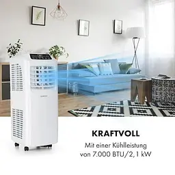 Кондиціонер мобільний Klarstein Pure Blizzard Air Conditioner (10028187) - мініатюра 3