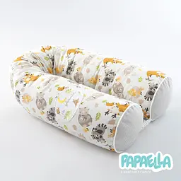 Бортик-валик у ліжечко Papaella Обіймашки захисний (8-34533 обіймашки) - мініатюра 11