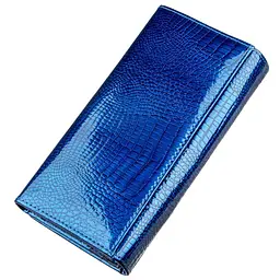 Жіночий лаковий гаманець ST Leather 18901 синій - мініатюра 2