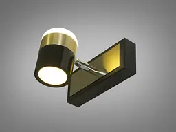 Світильник підсвічування Diasha 5970/1 4W, LED, латунь, поворотний механізм, IP20, для дзеркал та картин