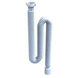 Гнучка труба для сифона SantehPlast G-04.01 з гайкою 1 1/2"х50/L1200 30412