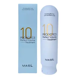 Бальзам для об'єму волосся з пробіотиками 10 PROBIOTICS PERFECT VOLUME TREATMENT Masil 300 мл - мініатюра 2