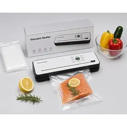 Вакууматор побутовий сенсорний HP-11-29W 120 Вт для сухих/вологих продуктів, з різаком, Білий