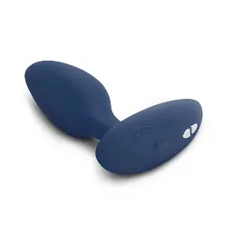 We-Vibe Ditto + Лубрикант 50 мл - смарт-пробка з дистанційним управлінням, 8.8х3,1 см, синій - мініатюра 3