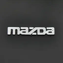 Емблема напис Mazda новий маленький скотч 90 x 15 мм