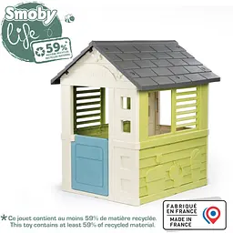 Будинок Smoby Life Райдужний зі ставнями 110х98х127 см (7600810737) - мініатюра 4