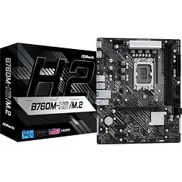 Материнська плата AsRock B760M-H2/M.2 (B760M-H2/M.2) (Socket 1700, Intel B760, Micro-ATX) - мініатюра 5