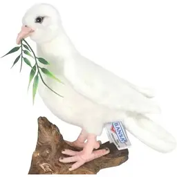 М'яка іграшка Hansa Білий голуб 20 см (5434)