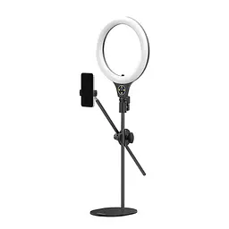 Кільцева лампа на штативі Ulanzi Vijim Desktop Overhead Shooting Bracket Ring Light Set（10inch) (UV-2517 T1) (2517) - мініатюра 4