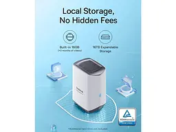 IP-камера відеоспостереження BASEUS Security N1 Plus Outdoor White (S0TZ002130) - мініатюра 7