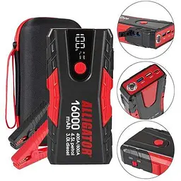 Пуско зарядное устройство (бустер) для авто Alligator JS840 Jump Starter 16000mAh + Power Bank - мініатюра 3