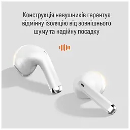 Навушники ColorWay Slim TWS-2 Earbuds White (CW-TWS2WT) - мініатюра 9
