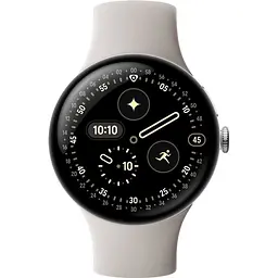 Смарт-годинник Google Pixel Watch 4 41mm Wi-Fi Polished Silver Aluminum case/Porcelain Active Band [164403] - мініатюра 3