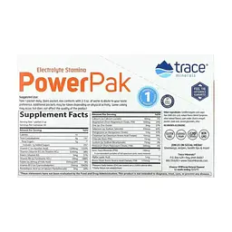 Вітамінно-мінеральний комплекс Trace Minerals Електроліти, смак мандарину, Electrolyte Stamina PowerPak, 30 пакето (TMR-00349) - мініатюра 2