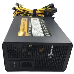 Блок живлення GameMax GM-1800w mining (GM-1800) Б/в - мініатюра 3