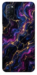 TPU чохол Demsky Purple space marble для Oppo A52 / A72 / A92