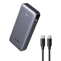 Акумулятор портативний Ugreen PB532 Power Bank 20000mah 30W універсальна мобільна батарея