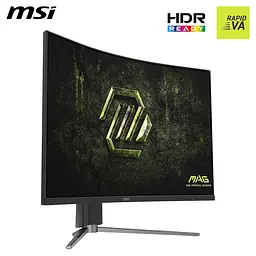 Монітор MSI 31.5" MAG 325CQPF-E18 Curved QHD VA 180Hz (9S6-3DC14H-201) - мініатюра 2
