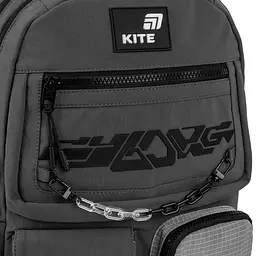 Рюкзак для старшої школи Kite Education teens 2587M Swarm Сірий (K26-2587M-4) - мініатюра 9