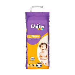 Підгузки Unijoy baby Soft L 4 (9-14 кг) 34 шт (6998526216194)