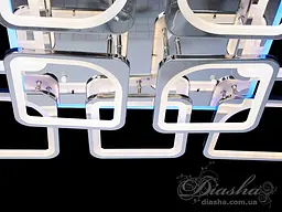 Люстри світлодіодні Diasha 8060/8+4HR LED 3color dimmer - мініатюра 4