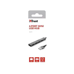 Концентратор Trust Halyx Aluminium 4-Port Mini USB Hub (23786_TRUST) - мініатюра 12