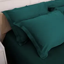Наволочка MirSon Tencel №07 Emerald 60х60 см смарагдова (2200009371073) - мініатюра 8