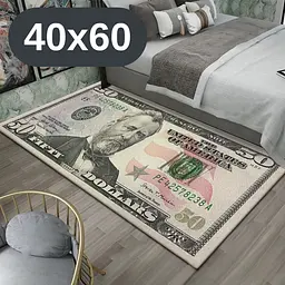 Стильний та зносостійкий килим для дому "50 доларів" 40х60 KT8000301