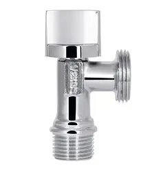 Кран приладовий Thermo Alliance Base Арко 1/2"Зх3/4" З хром, кутовий латунний SD185W1520 - мініатюра 5