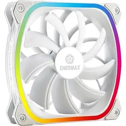 Кулер до корпусу Enermax SquA RGB White (UCSQARGB12P-W-SG) - мініатюра 3