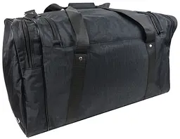 Сумка дорожня середня Wallaby з нейлону 62 л 60×34×27 см Чорна - мініатюра 7