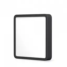 LED світильник накладний квадрат Videx 18W 5000K Black - мініатюра 2