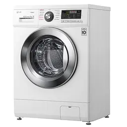 Пральна машина LG з фронтальним завантаженням F1296HDS3, 7кг, 1200, A+++, Пар, глибина 44см, Дисплей, Інвертор, Білий (F1296HDS3) - мініатюра 7