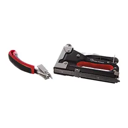 Степлер будівельний Top Tools + антистеплер 6-14 мм, тип скоб J/53 (41E915) - мініатюра 3