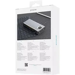 Портативний акумулятор Proove Guardian 22.5W 20000mAh metal gray (PBG222210004) - мініатюра 3
