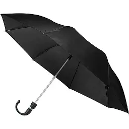 Парасолька Semi Line Black (L2038-0) - мініатюра 2